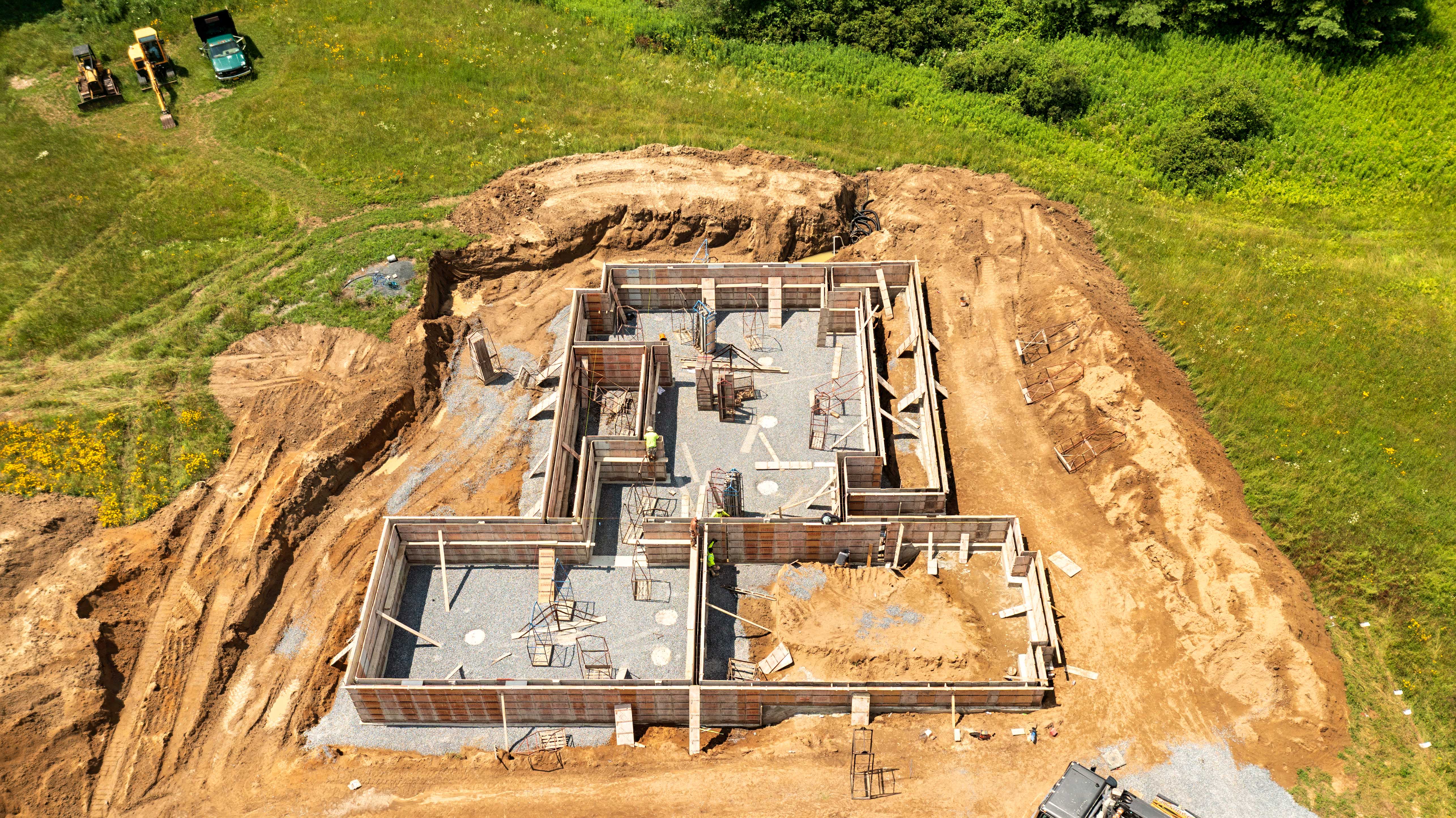 Driveway Replacment Photograph from Drone