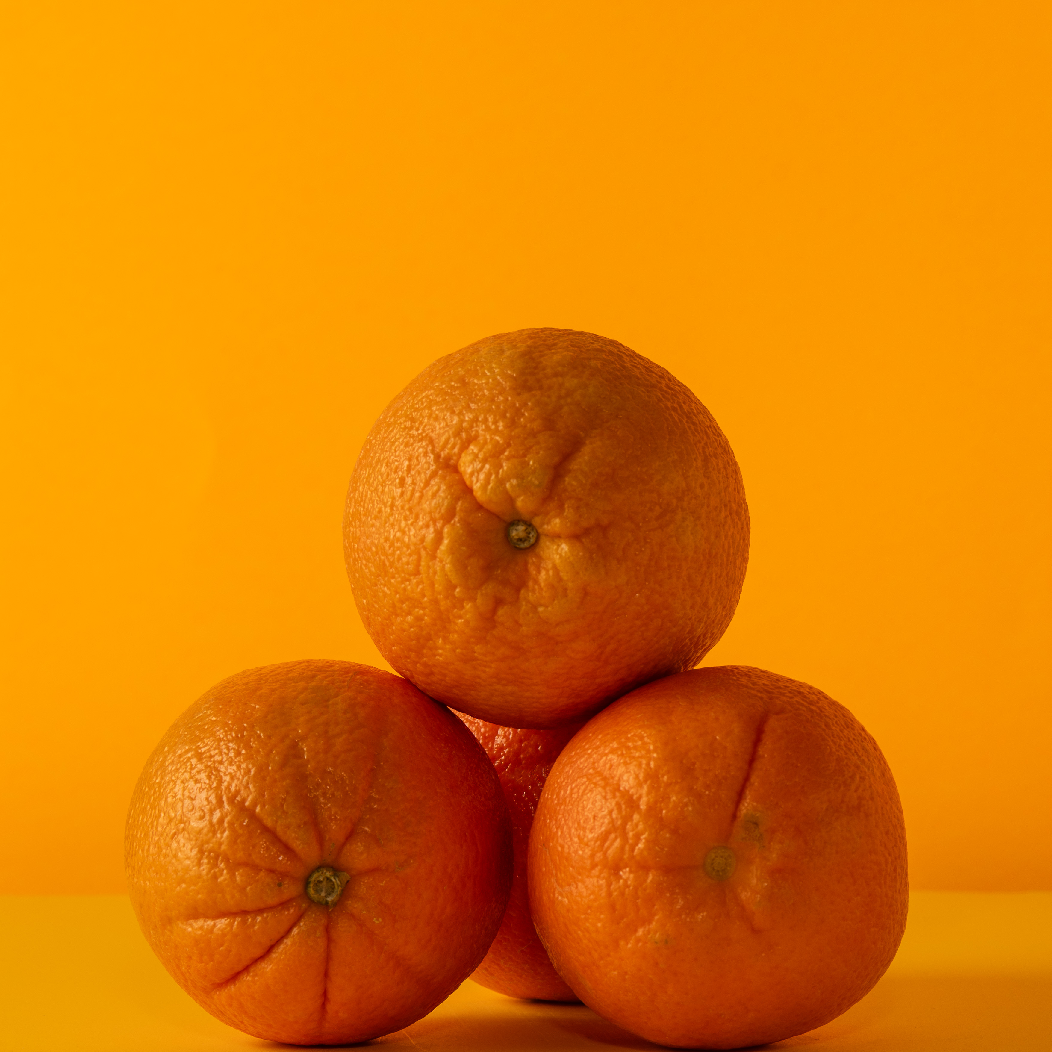 Fresh fruit on non-white background - shot in studio Image