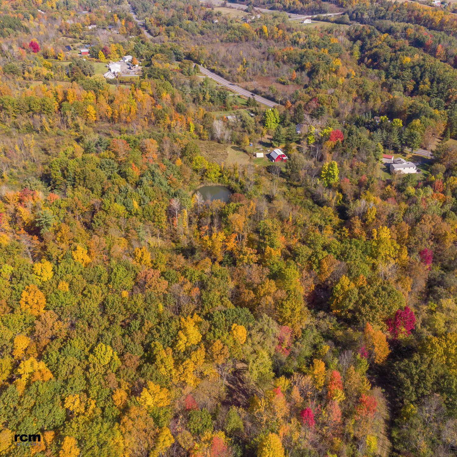 Overview of a Potential Land Development Project in Upstate New York for a Client Uav IMAGE OF LAND DEVELOPMENT PROJECT