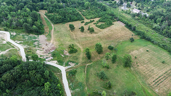 Logo-Supporting a land development planning project with UAS platform imagery