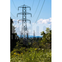 Electrical energy high power distribution line
