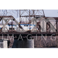 AMTRAK Crossing Hudson River